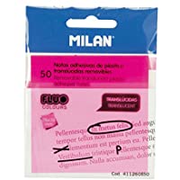 Milan 411260850 - Notas adhesivas removibles translúcidas